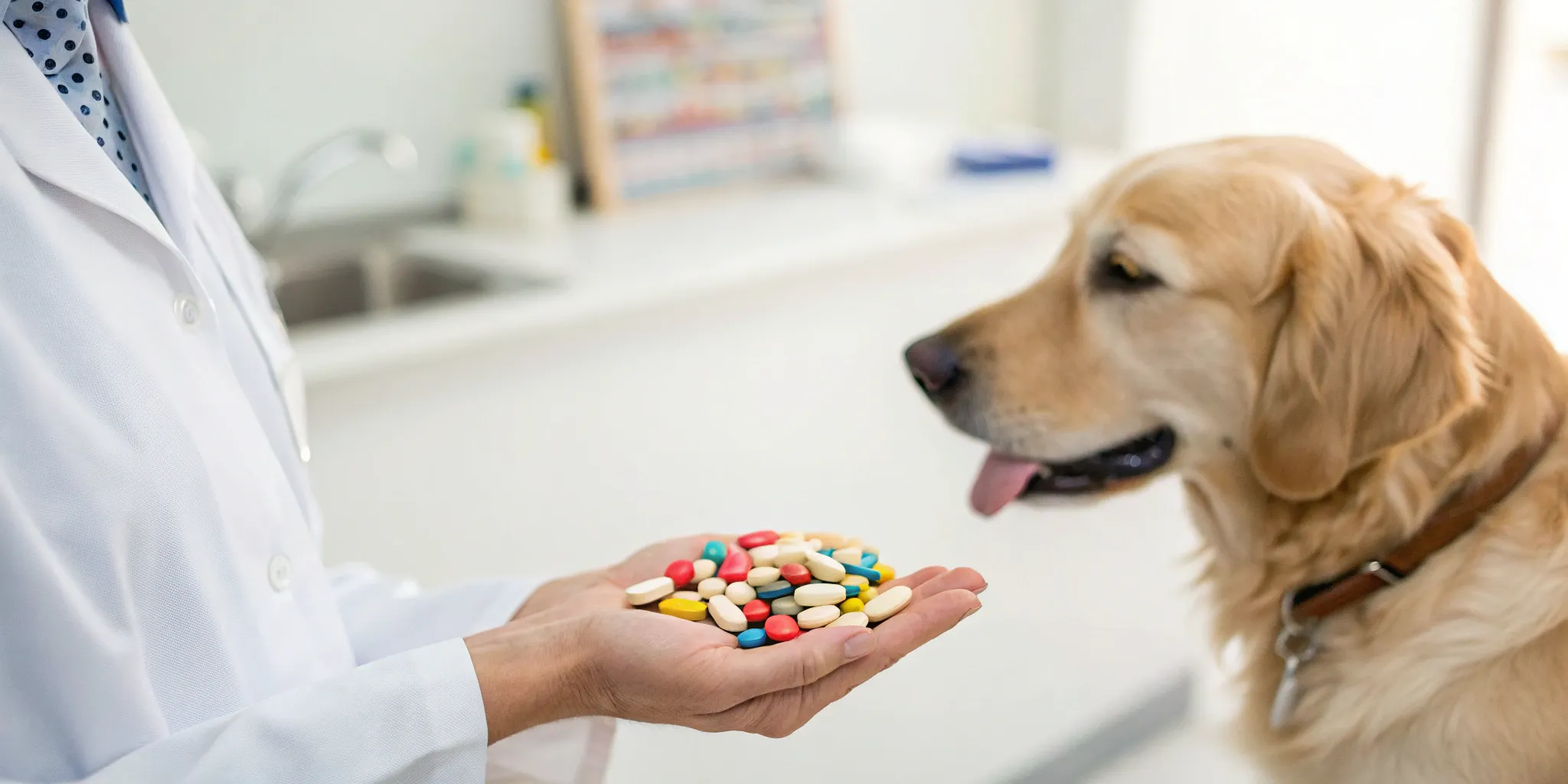 Worming tablets for dogs.