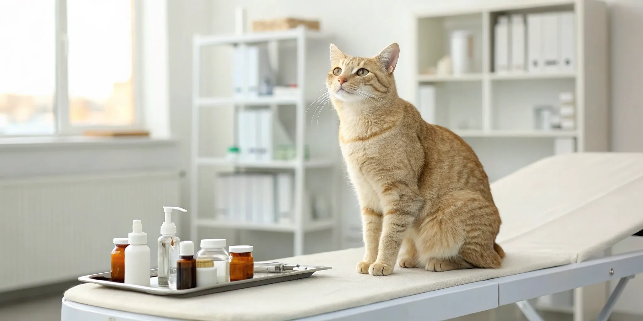Cat deworming medication.