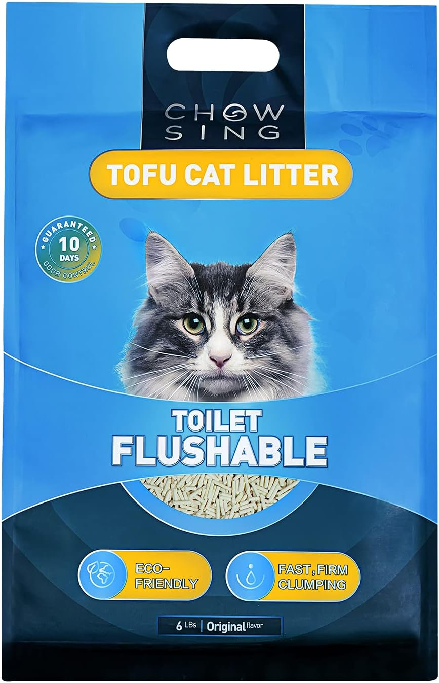 Curated visual reference: Picture Idea: Chowsing Tofu Litter 6Lb Tofu Cat Litter Dust Free Clumping